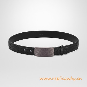 Original Design Hand-crafted in Washed Calf Leather Belt Metal Eyelets