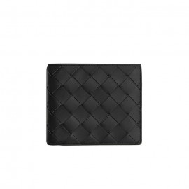 Original Design Bifold Wallet Intrecciato Leather