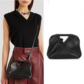 Original Design Point Small Clutch Top Handle Bag