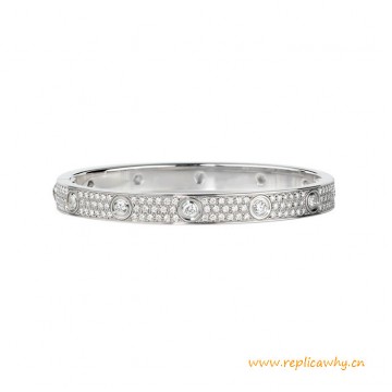 Original Design Love Element Bracelet with All Diamonds
