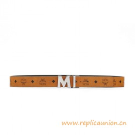 Best 1：1 Quality Claus Reversible Belt with an Iconic 'M' Buckle