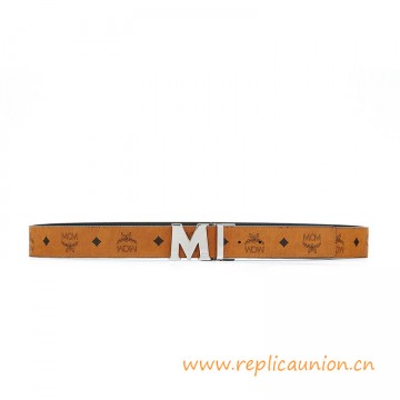 Best 1：1 Quality Claus Reversible Belt with an Iconic 'M' Buckle