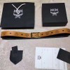 Best 1：1 Quality Claus Reversible Belt with an Iconic 'M' Buckle