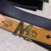 Best 1：1 Quality Claus Reversible Belt with an Iconic 'M' Buckle