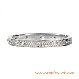 Original Design Love Element Bracelet with All Diamonds
