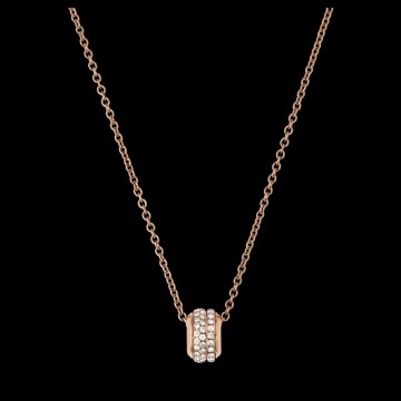 Original Pendant in 18K Rose Gold Set with 66 Brilliant-cut Diamonds