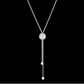 Original Pendant in 18K White Gold Set with 109 Brilliant-cut Diamonds