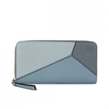 Original Puzzle Zip Around Wallet in Smooth Calf Leather