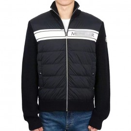 Original Design Mens Cardigan Puffer Jacket