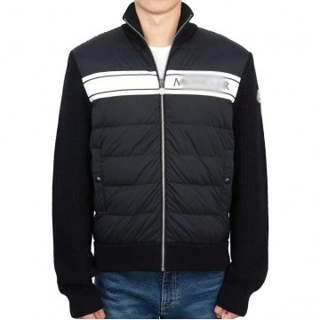 Original Design Mens Cardigan Puffer Jacket