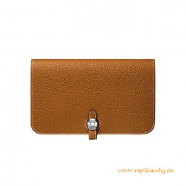 Original Design Dogon Duo Calfskin H Wallet