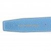Piel De Cinturon Reversible En Ternera Clemence Céu azul com Cinto Fivela H