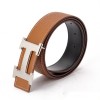 Original Clemence Reversible Belt Brown with H Buckle