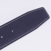 Original Clemence Reversible Belt Navy Blue with H Buckle