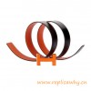 Original Orange Clemence Reversible Belt Lacquered Orange Buckle with Silver Edge