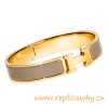 Top Quality Original Design H Narrow Enamel Bracelet