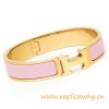 Top Quality Original Design H Narrow Enamel Bracelet