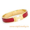 Top Quality Original Design H Narrow Enamel Bracelet