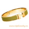 Top Quality Original Design H Narrow Enamel Bracelet