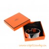 Original Clic Clac H Bracelet with Orange Enamel