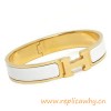 Top Quality Original Design H Narrow Enamel Bracelet