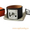 Original Quality Kelly Dog Cuff Leather Bracelet With Gold or Silver Hardware