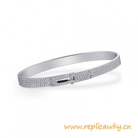 Original Design Quality Kelly Narrow Bracelet with 499 Diamonds