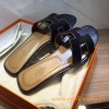 Original Authentic Quality Oran Sandals Calfskin Leather Slippers