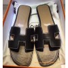 Original Authentic Quality Oran Sandals Calfskin Leather Slippers