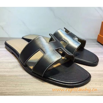 Original Authentic Quality Oran Sandals Calfskin Leather Slippers