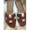 Original Authentic Quality Oran Sandals Calfskin Leather Slippers