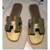 Original Authentic Quality Oran Sandals Calfskin Leather Slippers