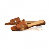 Original Design Oran H Sandals Calfskin Leather Slippers