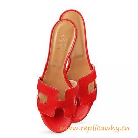 Original Oasis Sandalias de color rojo para Mujer