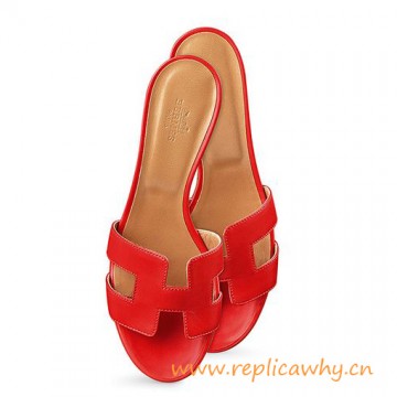 Original Oasis Sandalias de color rojo para Mujer