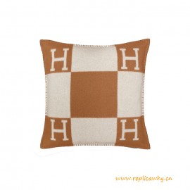 Original Design Avalon Pillow with Removable Cover in Wool Cashmere