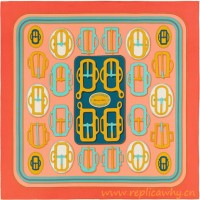 Original Design H Bouclerie Moderne Silk Scarf