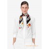 Original Design Brides Fleuries Silk Twill Scarf