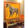 Original Design H Carre Mon Petit Cheval Mexicain Silk Scarf