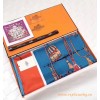 Original Design Passementerie Quadri Silk Twill Scarf