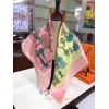 Original Design Passementerie Quadri Silk Twill Scarf