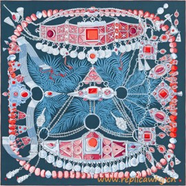 Original Design Parures Precieuses Giant Silk Scarf