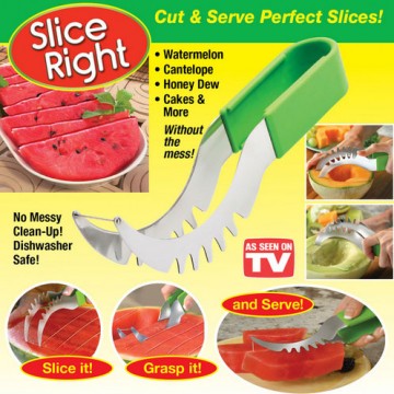 Slice Right Fruit Slicer Cut and Serve Perfect Slices