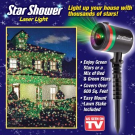 Star Shower Laser Light Up Your House with Thousands of Stars