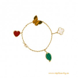 Top Quality Lucky Alhambra Bracelet with 4 Motifs