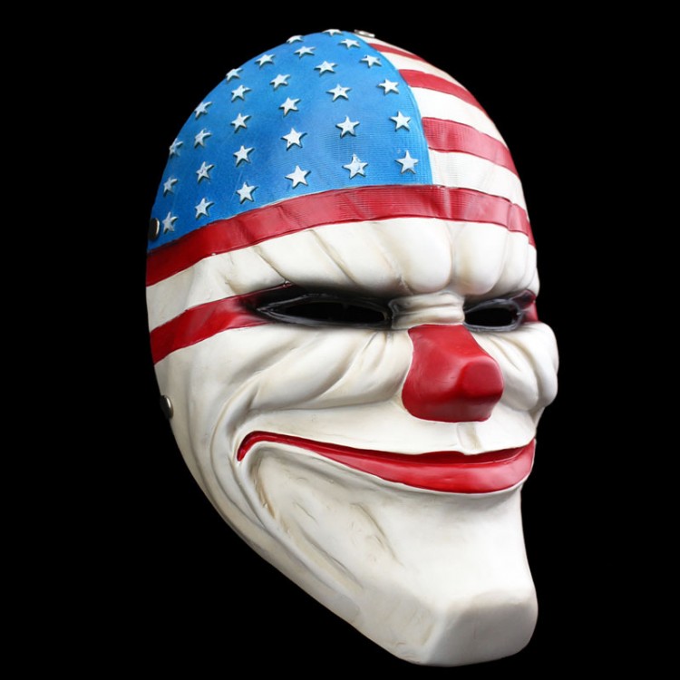 Original Desgn Payday 2 Dallas Mask HighGrade Resin Masks